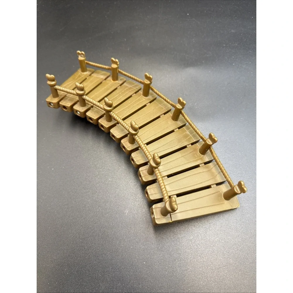 Lil Woodzeez Family Treehouse‎ Brown Wood & Roof Bridge- Replacement Part